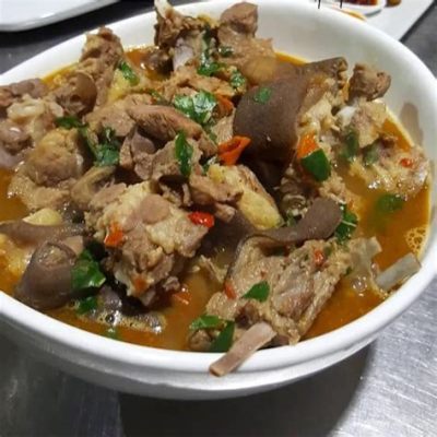  Shaoyang Ziegenfleischsuppe: Eine köstliche Symphonie aus würziger Brühe und zarten Fleischstückchen!